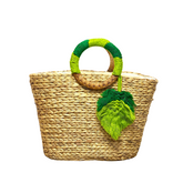 Square Water Hyacinth Bag